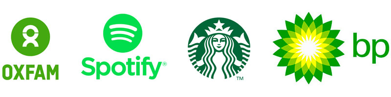 groen in logo-ontwerp